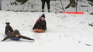 Many kids in New Jersey enjoy 1st snow day after Tri-State winter storm