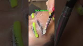 How to make perfect eyebrow lamination