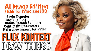 DRAW THINGS Flux Kontext – FREE for Mac & IOS