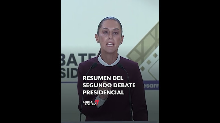 Mejores momentos del segundo debate presidencial