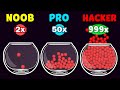 NOOB vs PRO vs HACKER - Split Balls 3D