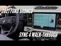 2021 Ford Bronco Sync 4 Walk-Through | Bronco Nation