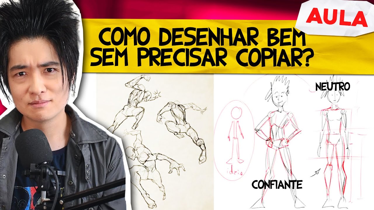 Como Desenhar SEM DEPENDER de COPIA ou REFERÊNCIA? | ft. Thiago Spyked