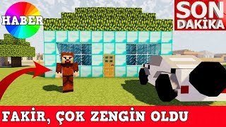 Zengi̇n Vs Faki̇r - Fakir, Zengin Oldu Minecraft