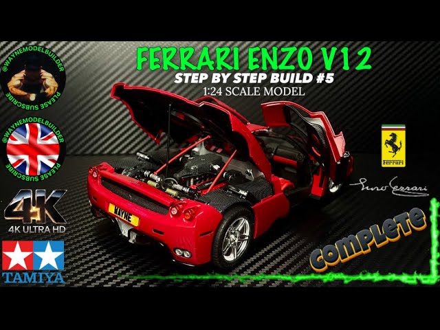 Tamiya - Ferrari Enzo V12 - Build #5 Complete