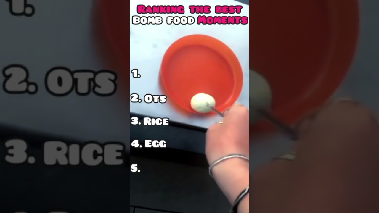 Ranking the top 5 Bomb food moments 