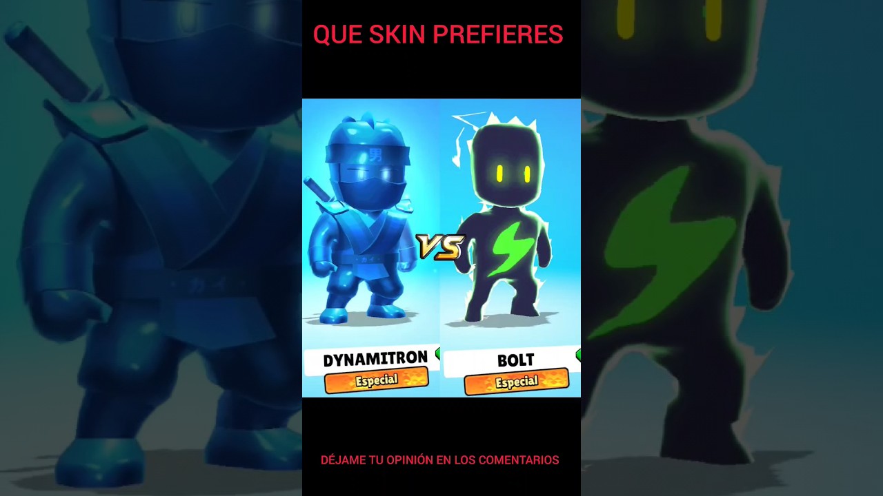 Que Skin Prefieres Stumble Guys. 
