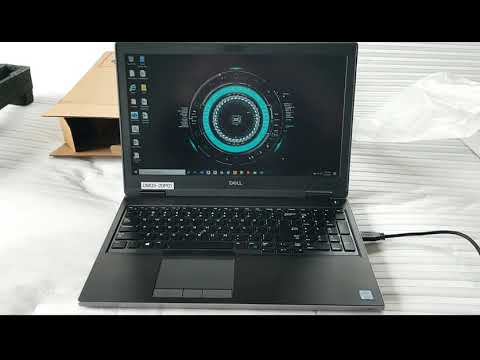 Dell Precision 7540 unboxing and review with D3100 dock in under 5 mins