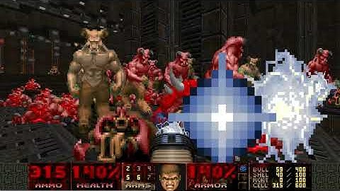 DOOM II - Sunder - MAP 18 (The Singing Void) - UV-Max [TAS] in 55:16