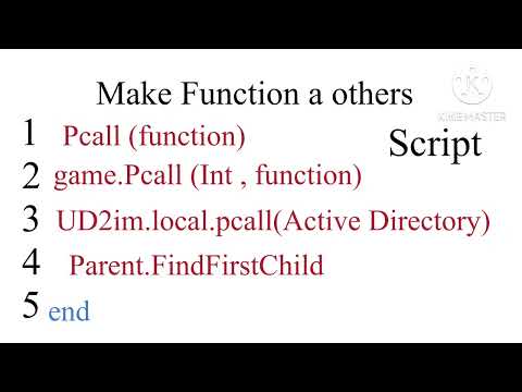 How to make Pcall In Script with on Roblox studio