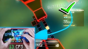 Butterfly clicking method on mobile 🥶|                         ( 16 cps)