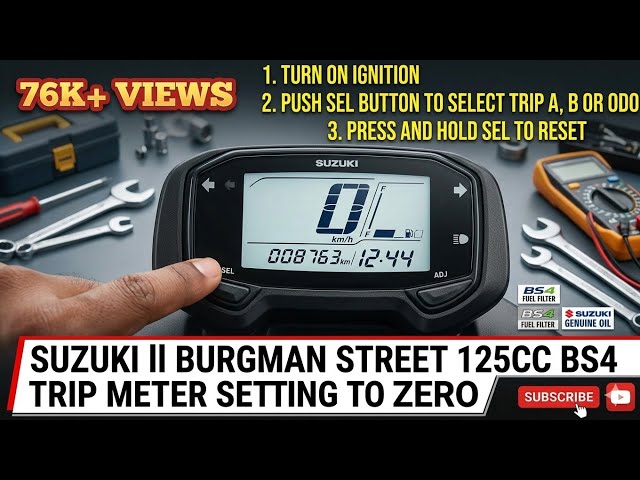 How to Switch from Trip Meter to Odometer 