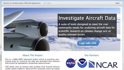 Improve your Airborne Data Discovery and Analysis with Toolsets for Airborne Data(TAD)