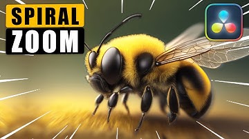 How to Create SPIRAL ZOOM Effect on Images in Davinci Resolve