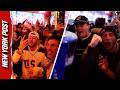 NYC Hockey Fans Celebrate Team USA’s Gold Medal Victory Against Canada