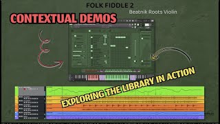 Folk Fiddle 2  - Contextual Demo 1 - Violin for Kontakt