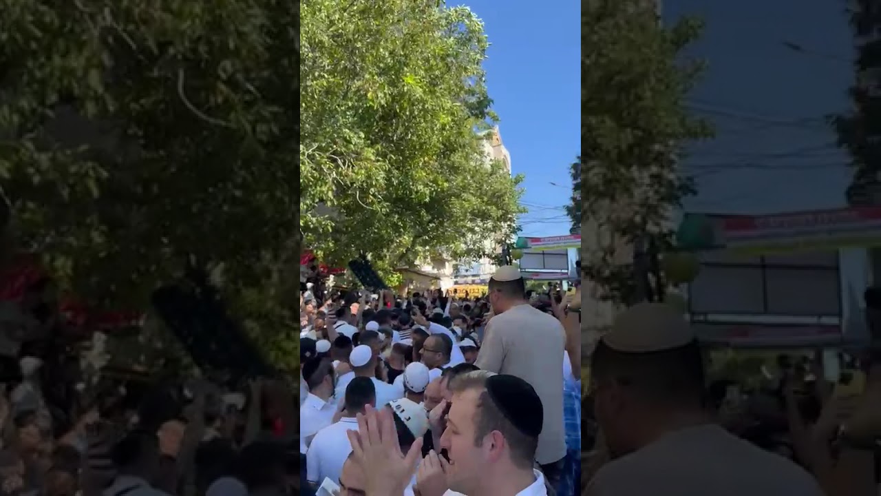 Thousands in Uman Erev Rosh Hashanah 2025