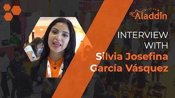 Interview AladdinB2B on Gitex Global with Silvia Josefina García Vásquez 2021