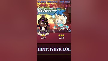 Guess The Odd One Out! (Part 2) || #cookierunkingdom #crk #foryou #foryoupage #fypシ゚viral #shorts