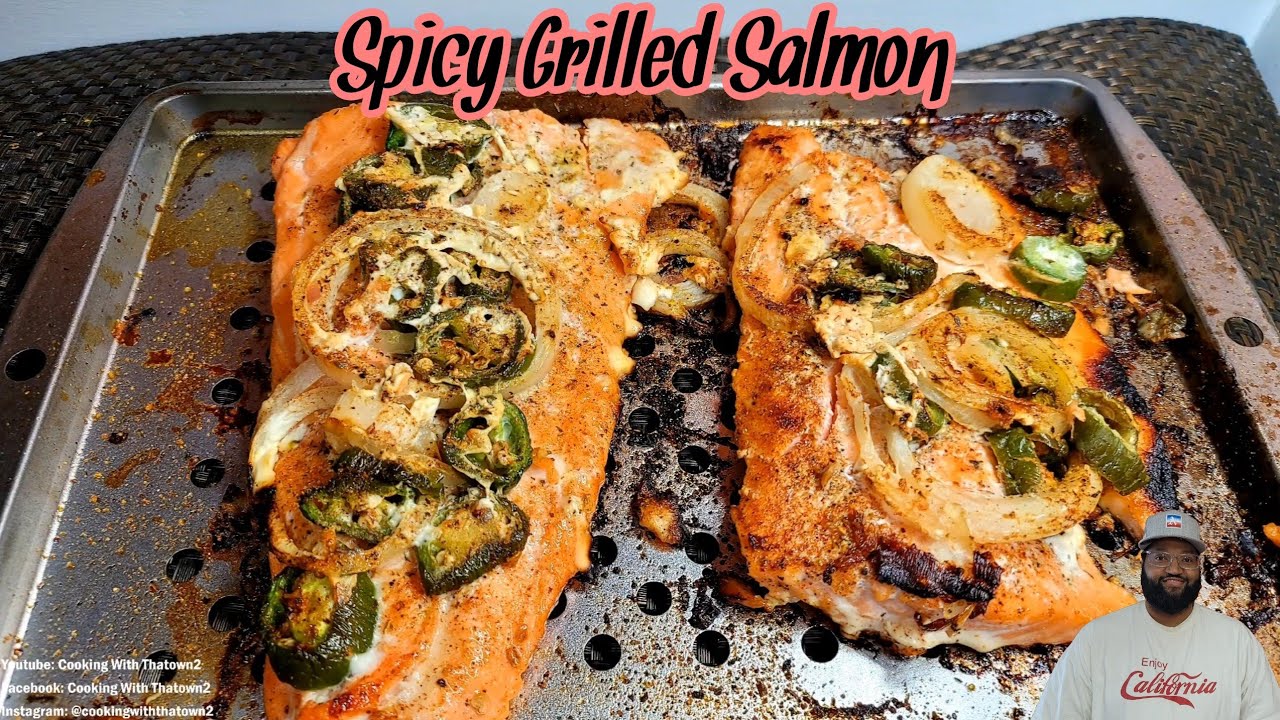 Spicy Grilled Salmon | Slow Cooked | Keto | Low Carb | Cooking With ...