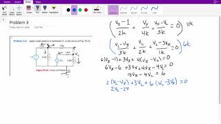 Circuits Exam Review Problem 3