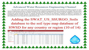 Adding the SWAT US SSURGO Soils database to soil type map database of HWSD for any country 10 of 14