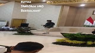 Sandiaga Uno Memimpin Sholawat Di Jember Dalam Acara Harlah Ppp