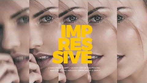 Simple Parallax Photo Gallery v | After Effects template