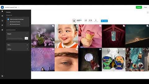 How to Create an Instagram Feed Widget using Elfsight