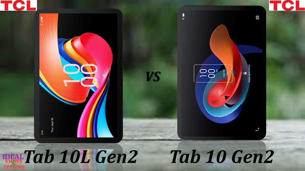 TCL tab 10L gen2 vs TCL tab 10 gen2 comparison 
