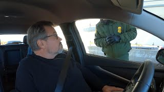 DHS Checkpoint Refusal, United States Citizen? Immigration Interrogation, Gila Bend, AZ, 18 Nov 2022