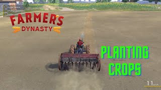 Farmer's Dynasty Planting Crops
