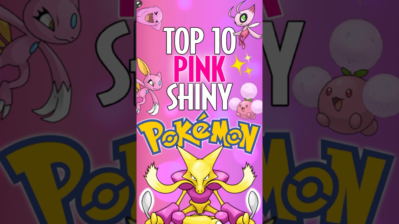Shiny Pokemon! Top 10 Pink Shinies You Need 