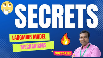 Langmuir adsorption isotherm mechanism classification