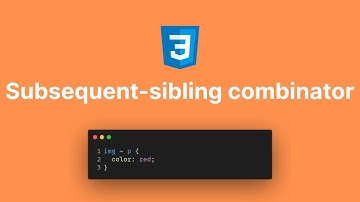 CSS Subsequent Sibling Combinator (~) Explained 🔗 | Master Advanced CSS Selectors in 3 minutes!