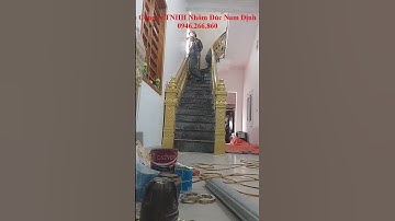 ✅ Lắp đặt cầu thang nhôm đúc tại Bắc Ninh