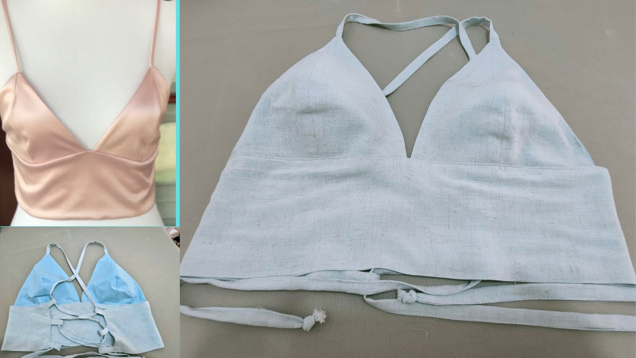 Diy Low Back Bra · How To Make A Bra · Sewing on Cut Out + Keep · How To by  Anne H.