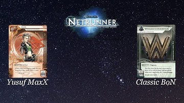 Netrunner - Yusuf MaxX vs Classic Builder of Nations (Corbec13)