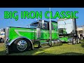 Huge truck show big iron classic 2023   semi trucks  show trucks  working trucks