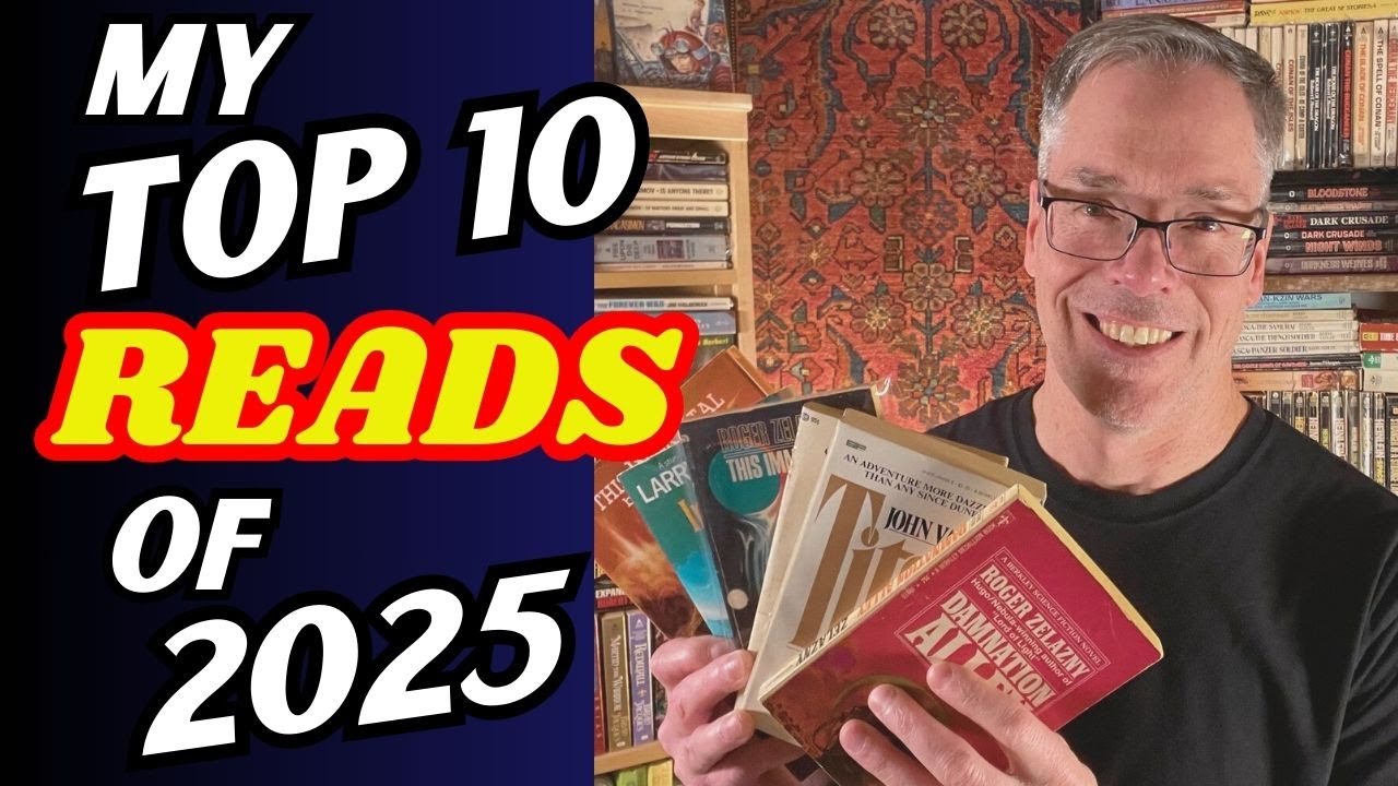 Мой ТОП-10 книг для чтения в 2025 году!!!