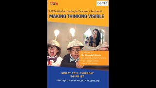 Making Thinking Visible by Dr Meenakshi Narula- Mentoring The Mentors