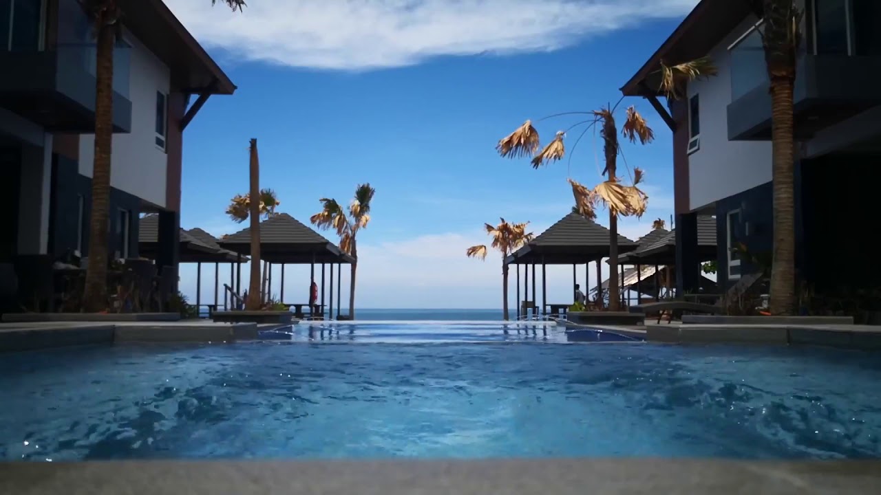 Acqua Morong Beach Resort Infinity Pool Youtube