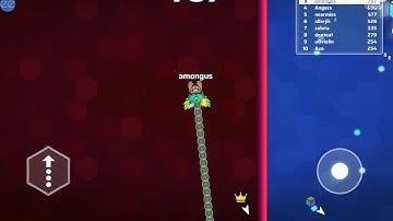 Snake.io mod menu gameplay 2