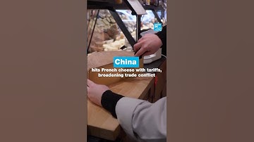 China hits French cheese with tariffs, broadening trade conflict • FRANCE 24 English