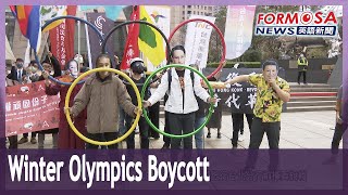 Activists call for boycott of Beijing Winter Games amid human rights abuses in China