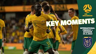 Subway Socceroos vs Ecuador | Key Moments | International Friendly #1