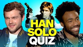 Solo Cast Takes the Ultimate Han Solo Star Wars Quiz