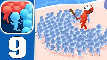 Count Masters (IOS/Android) Gameplay Walkthrough All Levels - Part 9