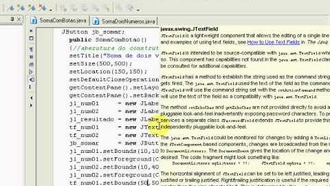 CEP Itajubá Java Formulário Com Botão Aula 03