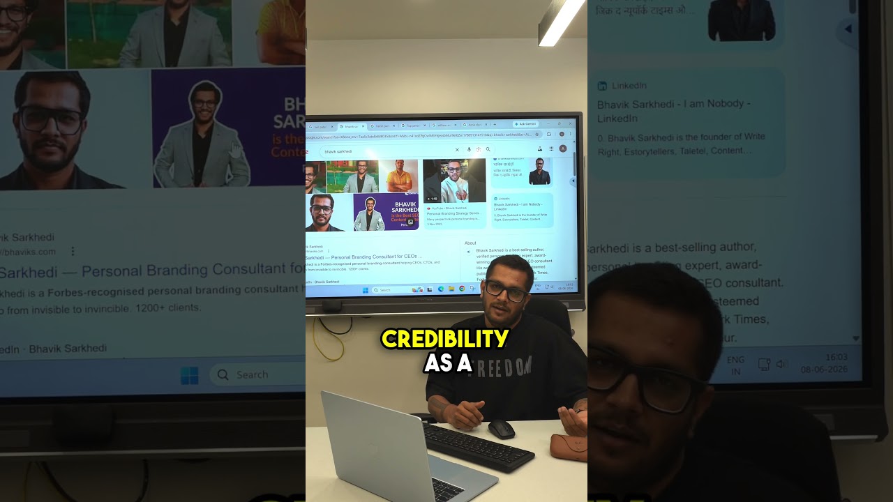 Video: Visual Part 2 of 5: How to Get a Google Knowledge Panel for Your Personal Brand: Build a Website